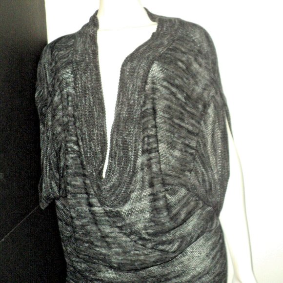 Loved by Heidi Klum Sweater Oversized Women's Size M (Fits like an XL) Gray - Picture 8 of 8